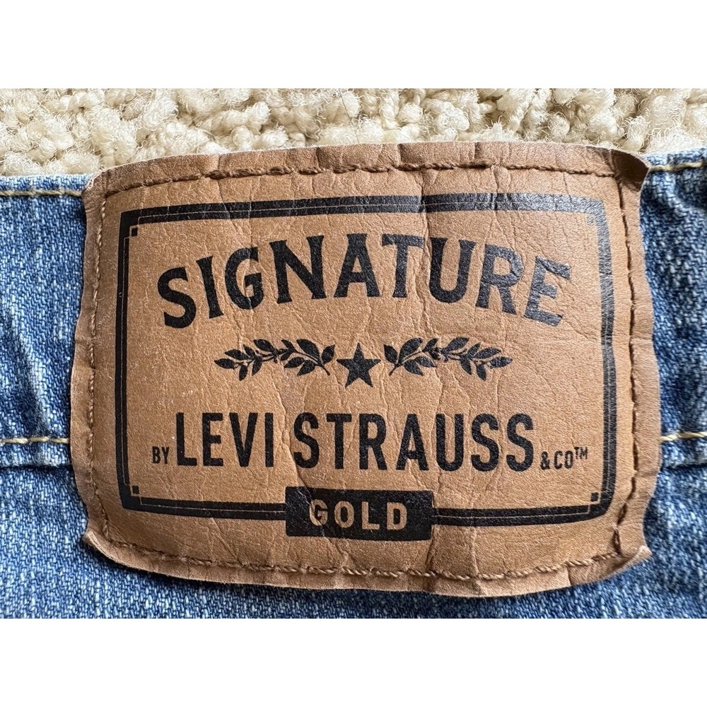 Levi‎ Strauss Signature Gold Bootcut Jeans Men W33 L30 Blue Denim EUC